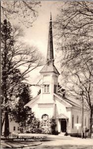 Canaan Methodist Church, Canaan Connecticut c1952 Vintage Postcard K14