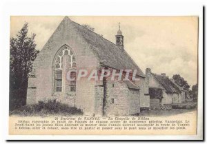 Around Vannes Old Postcard Chapel BeLean