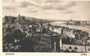 Hungary Budapest Latkep Vintage Postcard 04.17