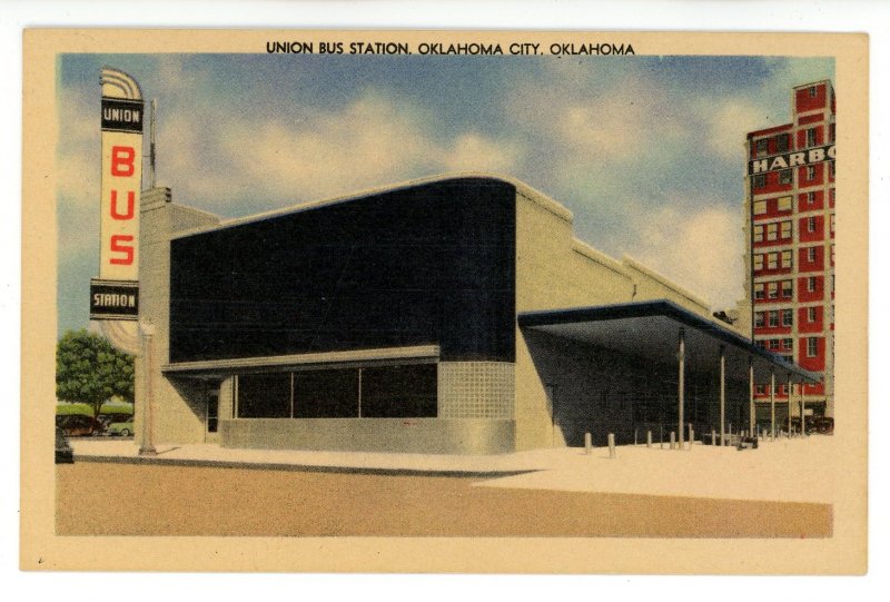 OK - Oklahoma City. Union Bus Station
