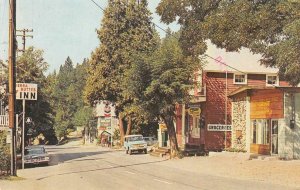 SIERRA CITY Sierra Buttes Inn Street Scene General Store 1980 Vintage Postcard