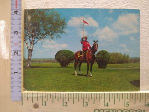 Postcard A member of the famed Royal Canadian Mounted Police, Canada