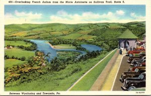 Pennsylvania Route 6 Between Wyalusing and Towanda Curteich