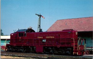 Trains Tioga Central Railroad Alco Locomotive Number 62