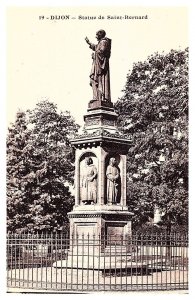 France  Dijon, Statue de Saint Bernard