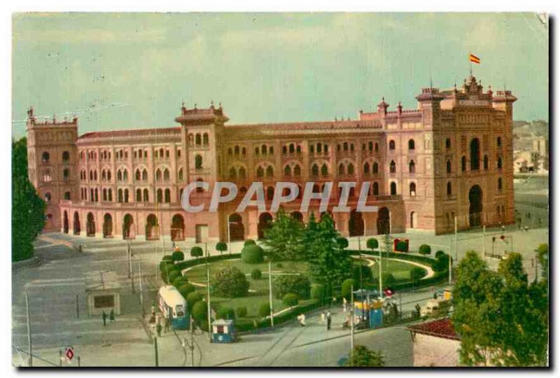 Postcard Modern Madrid Square Toraux