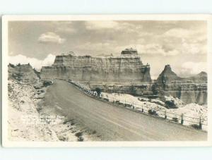 Pre-1950 rppc NICE VIEW Badlands National Park - Rapid City SD W0481