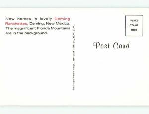 Unused Pre-1980 RANCHETTE HOMES WITH SIGN Deming New Mexico NM t3845-12