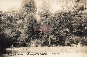 MI, Wampler's Lake, Michigan, RPPC, Cedar Hill, Photo No 103-C1