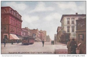 Iowa Sioux City Fourth Street Looking East