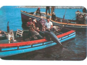 Pre-1980 FISHING SCENE Wedgeport - Near Yarmouth Nova Scotia NS AF5559