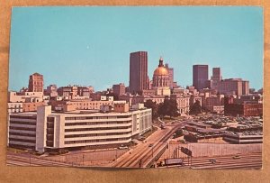 UNUSED POSTCARD - DOWNTOWN ATLANTA, GEORGIA