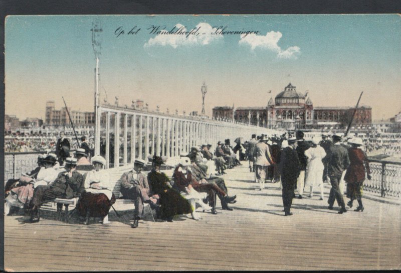 Netherlands Postcard - Wandelhoofd, Scheveningen   T500