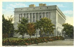 US    PC1104 MASONIC TEMPLE, TOPEKA, KANSAS