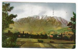 Ogden to Sandy, Utah 1927 used Postcard, Mount Timpanogos