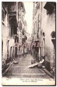 Old Postcard Old Town La Rue Malonat