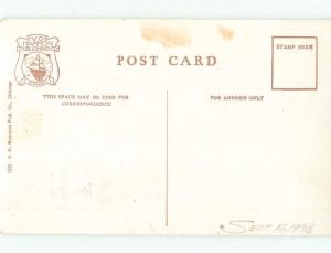 Divided-Back MUNICIPAL PIER ENTRANCE Chicago Illinois IL E9689