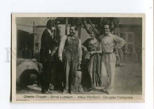 251143 CHAPLIN PICKFORD FAIRBANKS LUBITSCH MOVIE Film Vintage