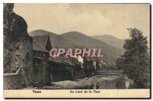 Old Postcard Thann Au Bord Thur