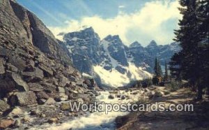 Valley of the Ten Peaks, Moraine Lake Canadian Rockies Canada Unused 