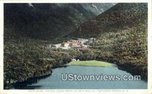 Echo Lake & Profile House in Franconia Notch, New Hampshire