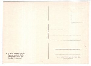 Aerial, Ronda, Málaga, Spain