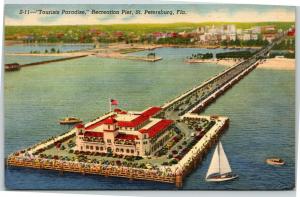 Tourists Paradise Recreation Pier, St. Petersburg, Florida