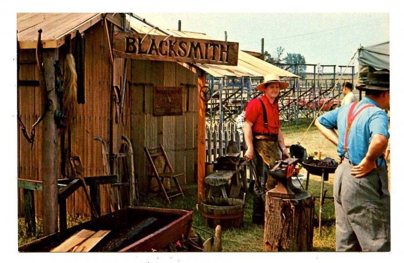 PA - Berks County. Blacksmith Demonstration