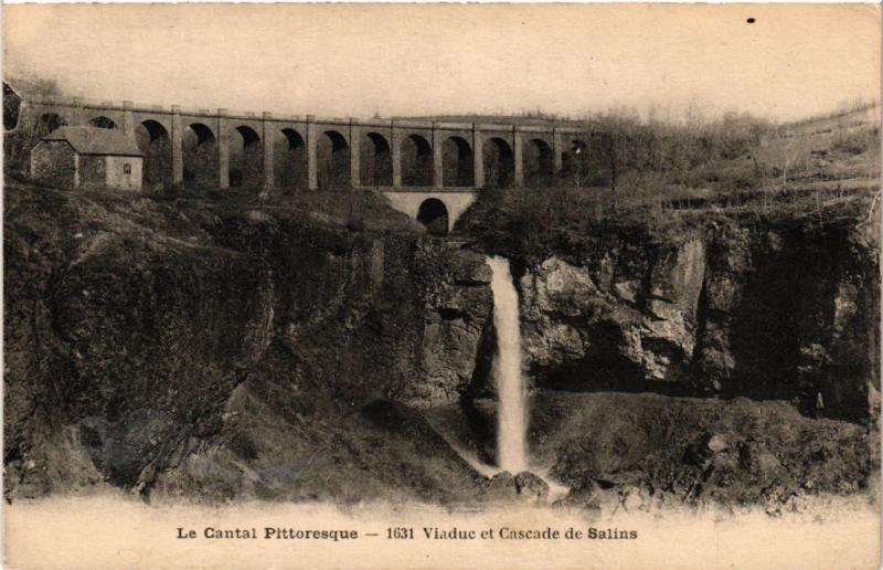 CPA AK SALINS - Viaduc et Cascade de SALINS (480076)