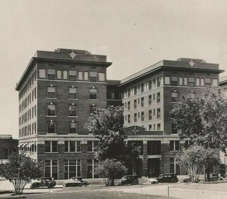 c.1930s Goldman Hotel RPPC Depression Era Fort Smith Arkansas AR Postcard