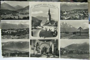 Austria Luftkurort Igls Tirol RPPC - unposted