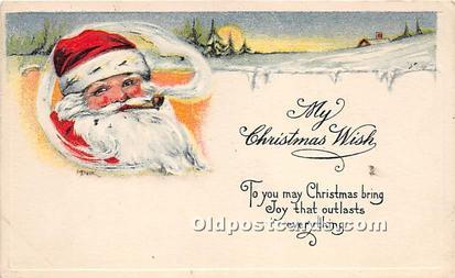 Santa Claus Christmas 1917 