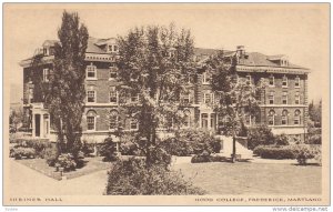 Exterior,  Shriner Hall,  Hood College,  Frederick,  Maryland,  00-10s