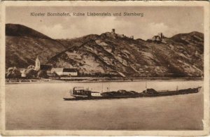 CPA AK Cargo Ship on the River - Germany SHIPS (1203368)