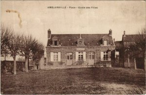 CPA amblainville place-Ecole des filles (1207664) 