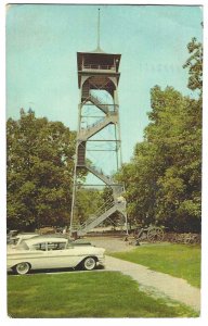 Posted 1970, Steel Observation Tower, Gettysburg, Pennsylvania, Standard, Chrome