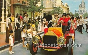 Riding Down Main Street, USA Mickey Mouse Walt Disney World, FL, USA Unused 