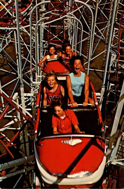 Roller Coaster Adventureland Des Moines Iowa