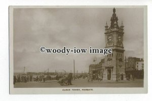 tq0820 - Kent - The Clock Tower, along Margate Seafront c1908 - Postcard