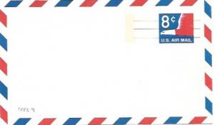 UXC9  Air Mail Postcard