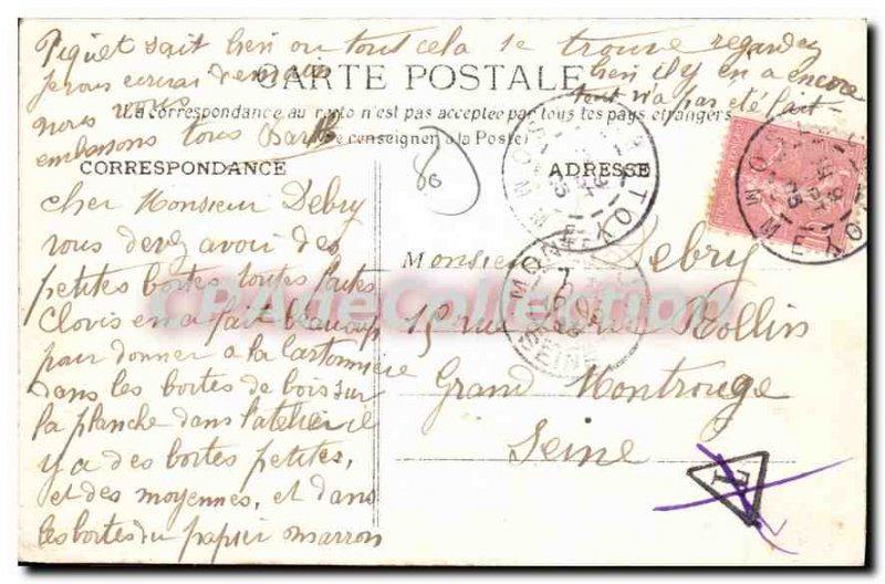 Old Postcard Ault La Terrasse