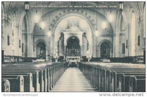 Massachusetts Milford Interior Of The Sacred Heart Of Jesus Church Artvue