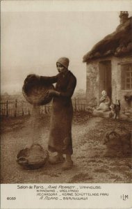 CPA A. perret vanneuse salon de paris (48099) 