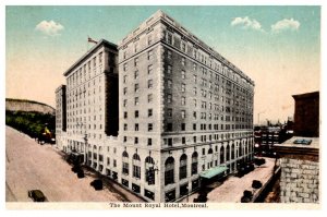 Canada  Montreal The Mount Royal Hotel