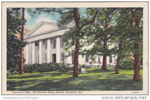 Kentucky Frankfort Executive Building Stewart Home School Curteich