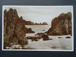 Isle of Guernsey MOULIN HUET BAY c1934 RP Postcard by Valentine G2134