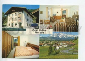 441523 Germany Wallgau Haus Sabine advertising Old postcard