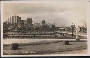 Brazil Postcard - Rio De Janeiro - Praca Paris   DR557