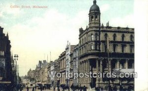 Bourke Street Melbourne Australia Unused 