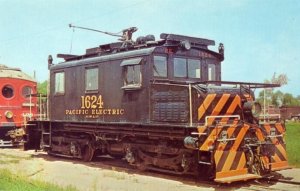 LOCOMOTIVE No. 1624 at the ORANGE EMPIRE TROLLEY MUSEUM, PERRIS, CALIFORNIA